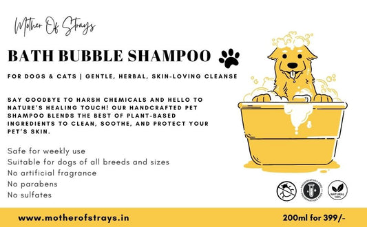Bath Bubble Shampoo (200ml)