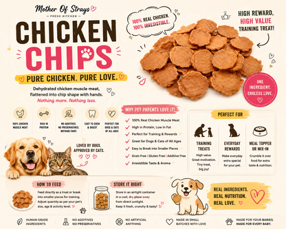 Chicken Chips 100g