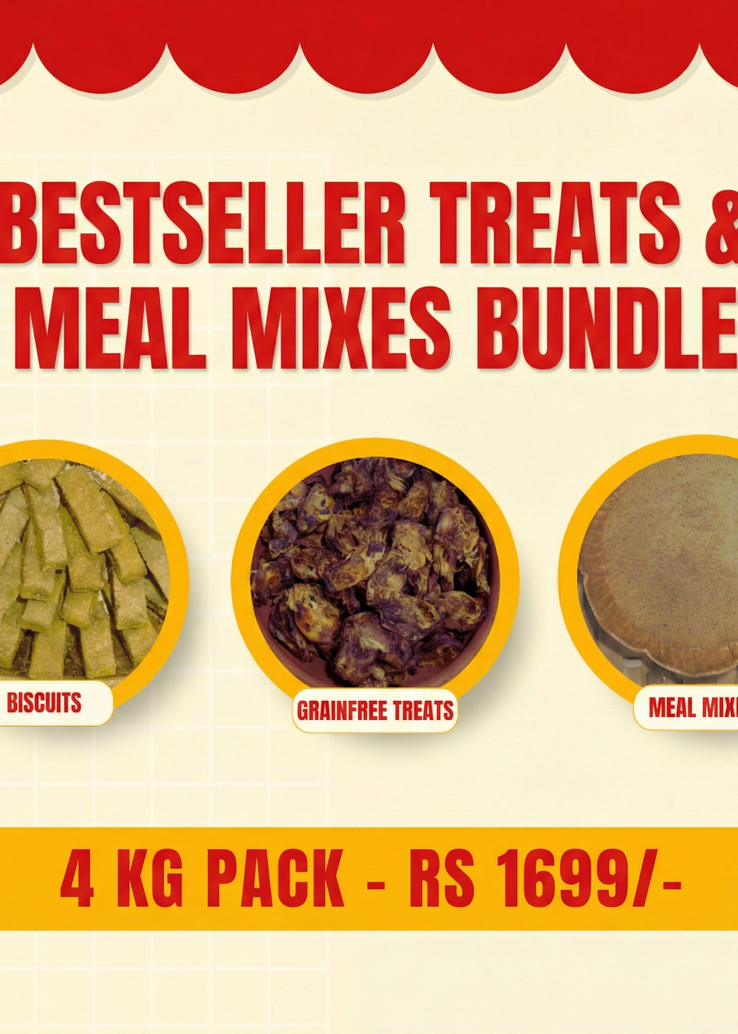 Bestseller Treats & Meal Mixes Bundle (3.9 kg)