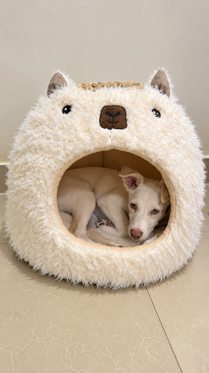 Cozy Cave Bed for Dogs & Cats